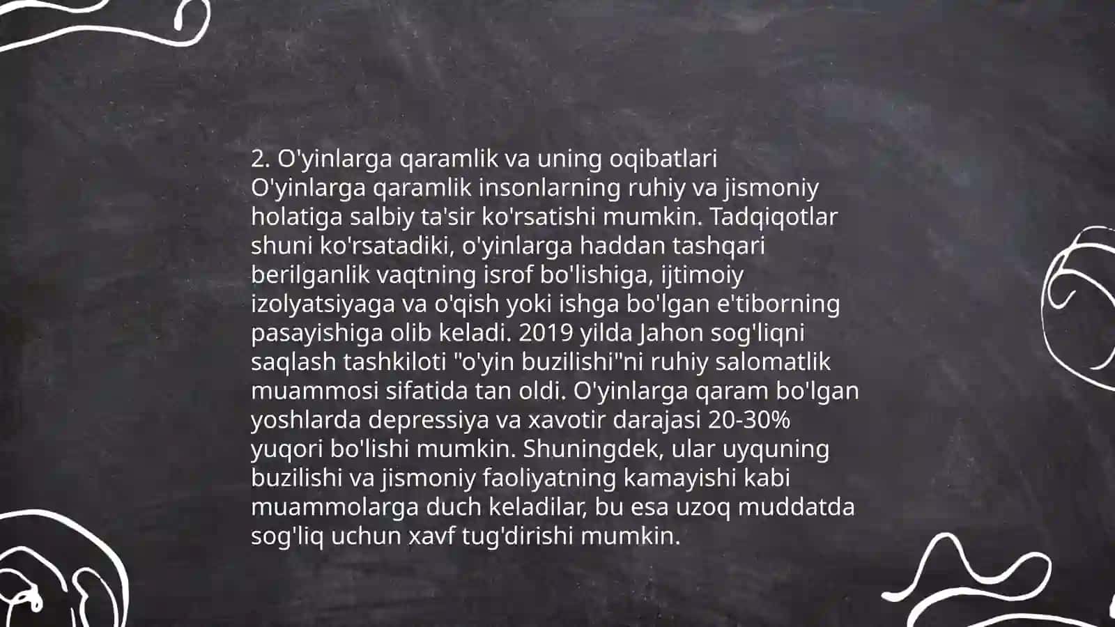 Virtual o'yinlarning asoratlari 4