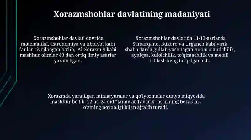 Xorazmshohlar Davlatining Siyosiy Tuzulimi 4