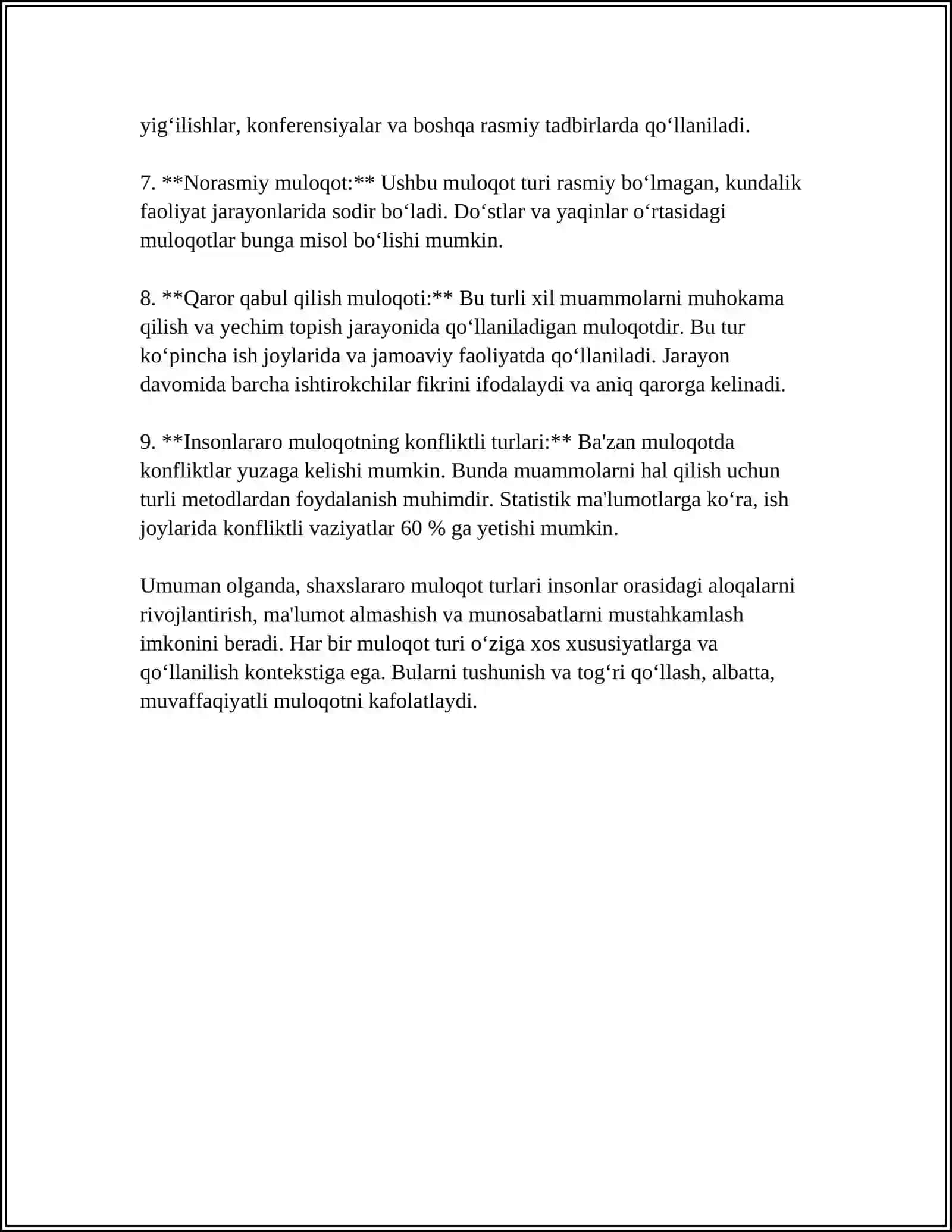 SHAXSLAR ARO MULOQAT UMUMIY TAMOYILLARI 4