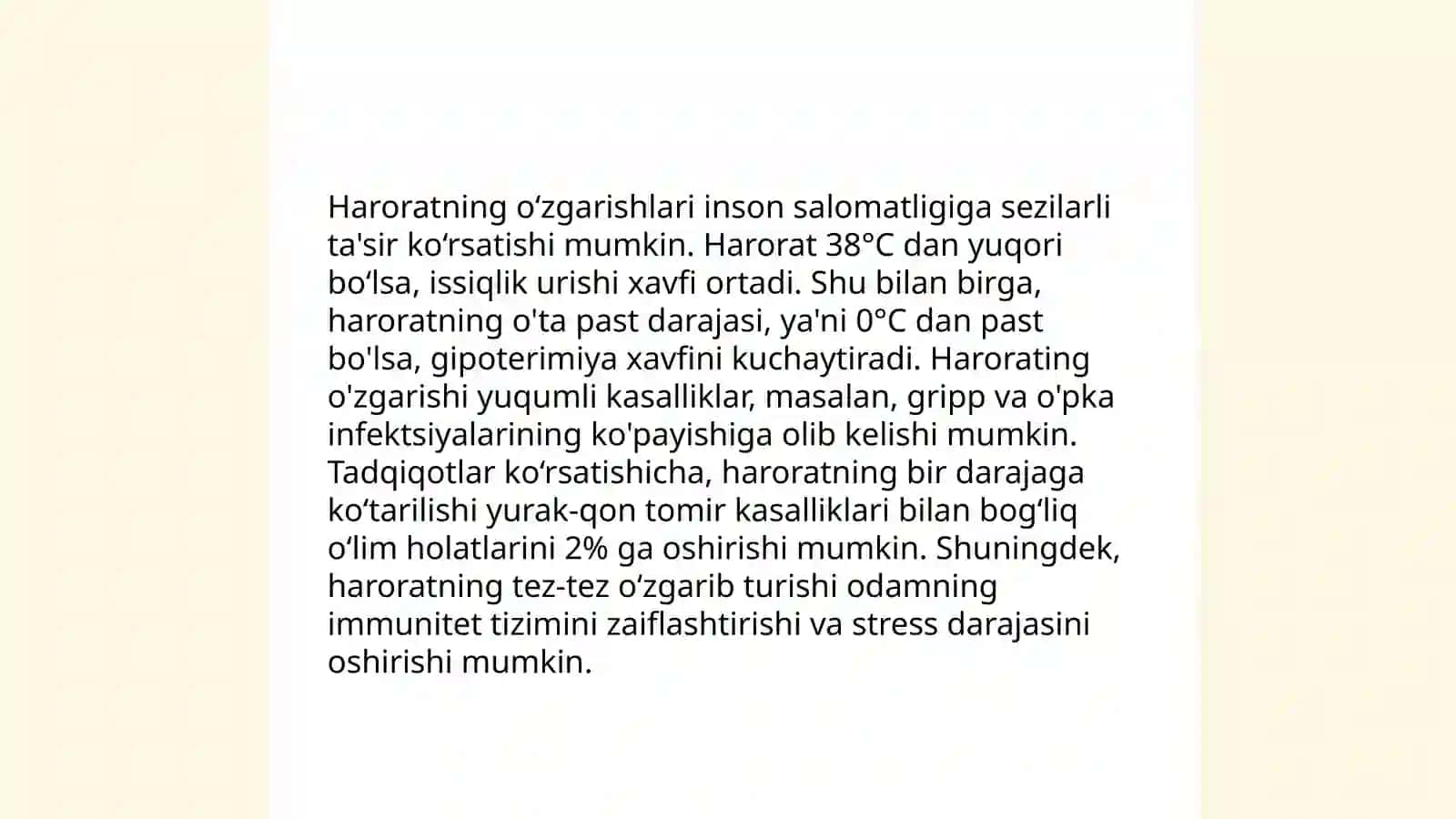 Isitma va haroratning o‘zgarishlari 4