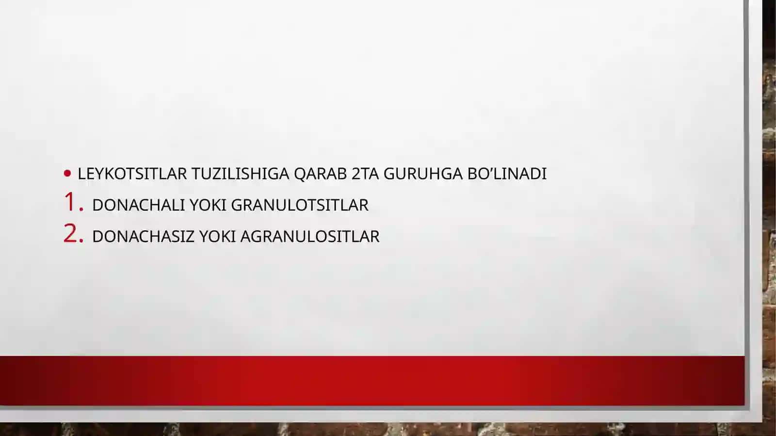 Leykotsitlar. Qon guruhlarini va resus faktorni tekshirish 4