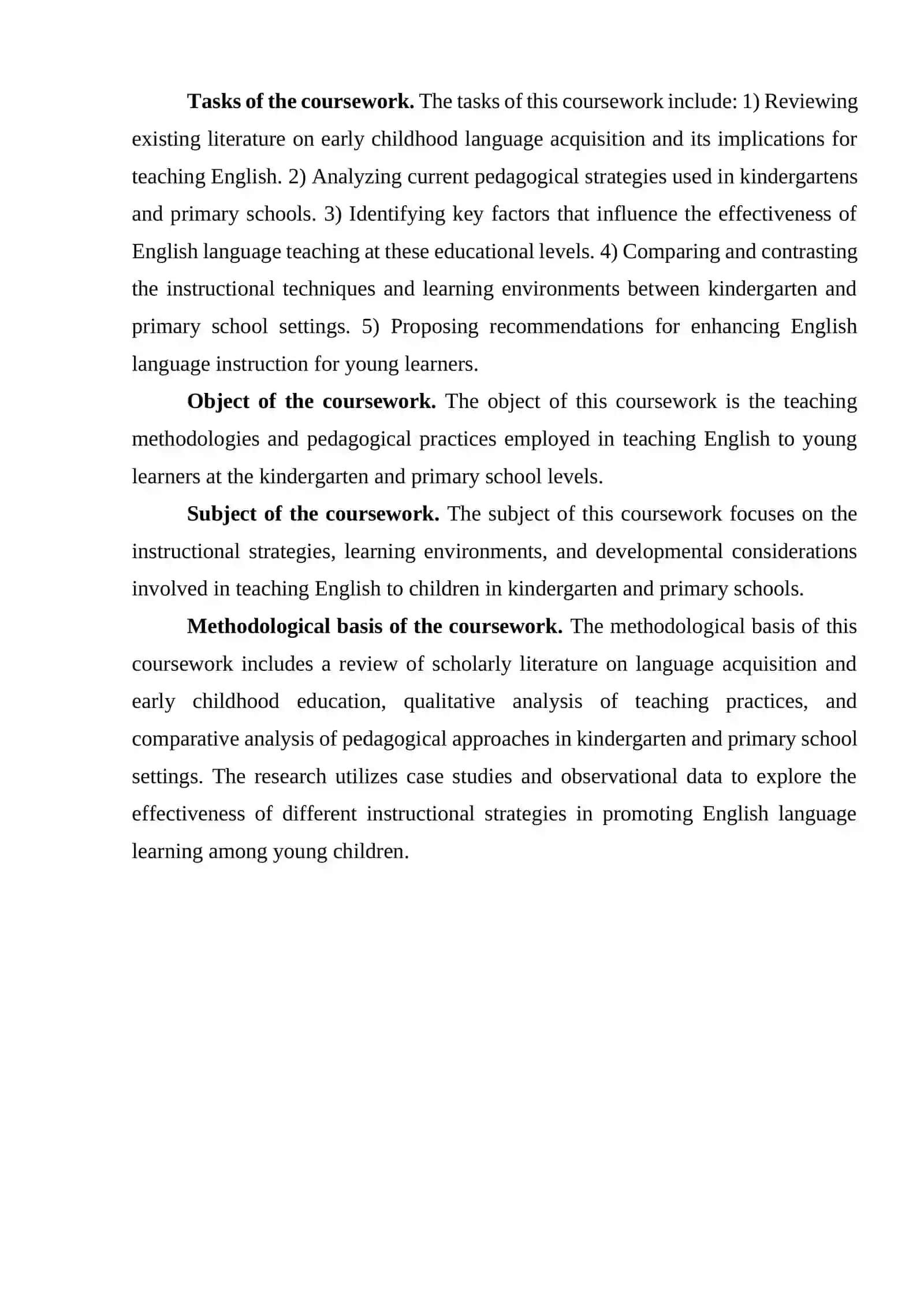 SIMILARITIES AND DIFFERENCES IN TEACHINING ENGLISH AT KINDERGARTEN AND PRIMAR SCHOOL 4