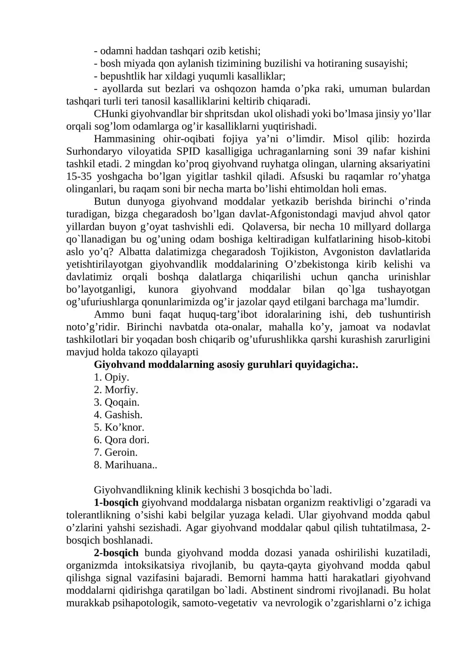 Zararli odatlar salomatlikning buzgunchilaridir 4