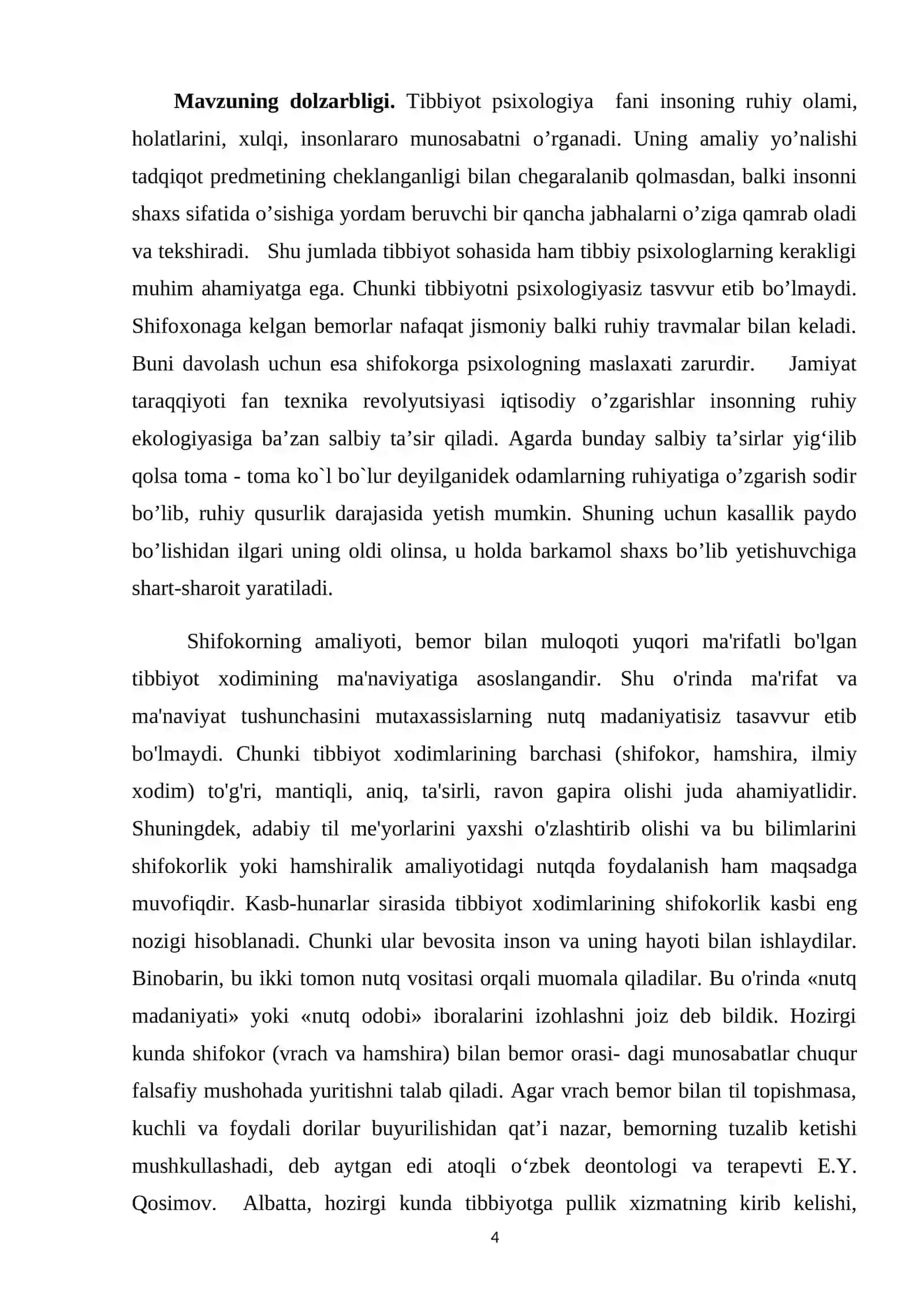 BEMORLAR PSIXOLOGIYASINI TEKSHIRISH USULLARI 4