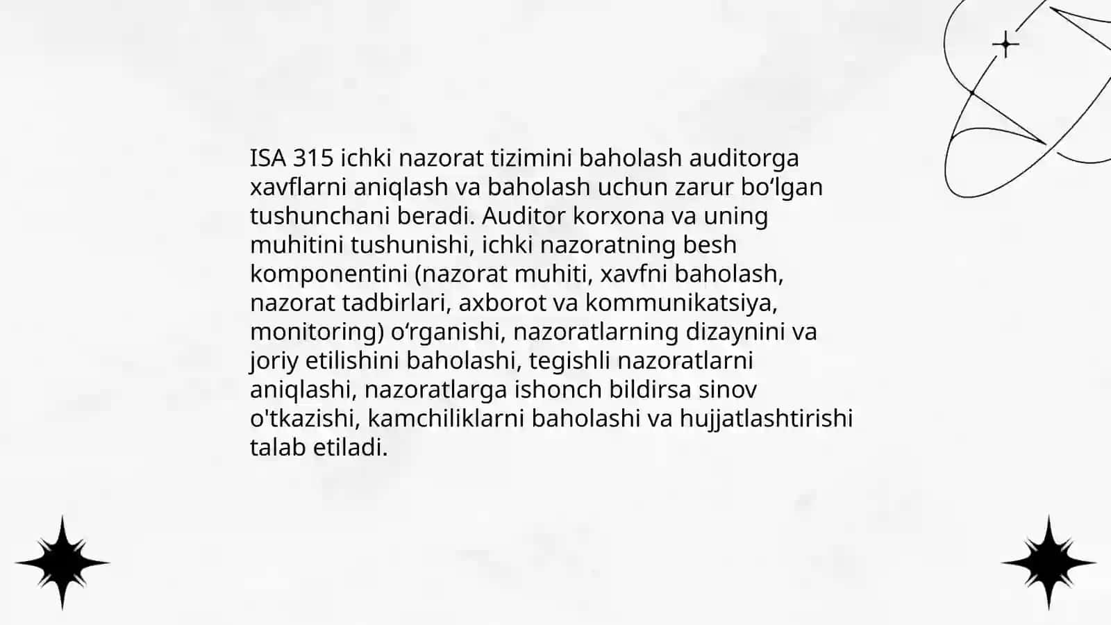 ISA 315 va ISA 320 4