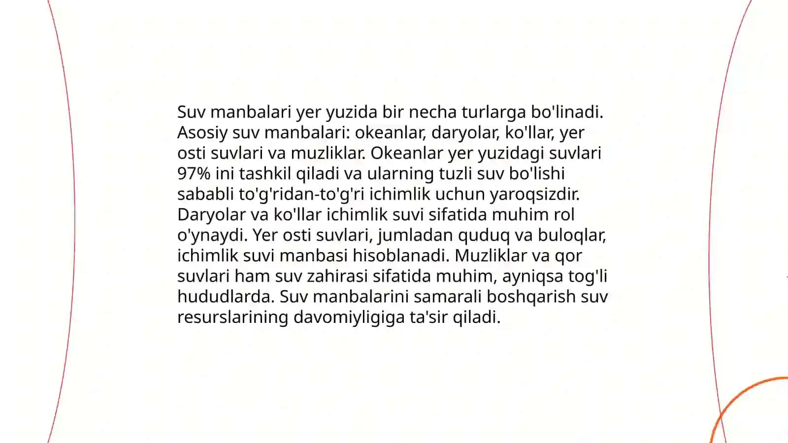 Suv taʼminoti tizimini balandlik sxemasini tuzish 4