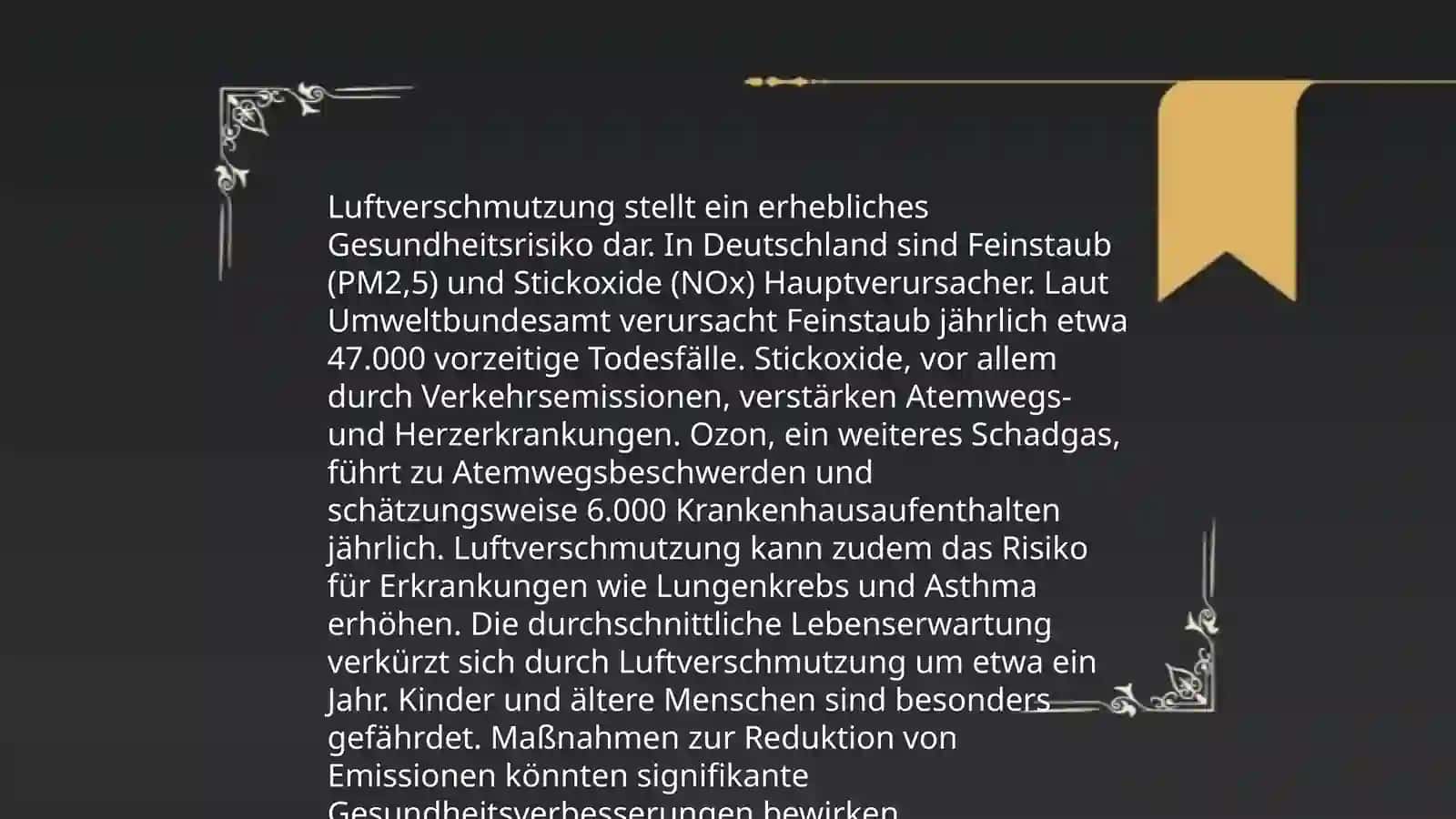 Luftverschmutzung in Deutschland 4