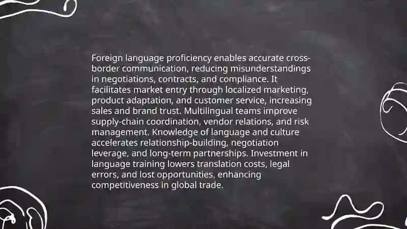 The role of foreign language 4