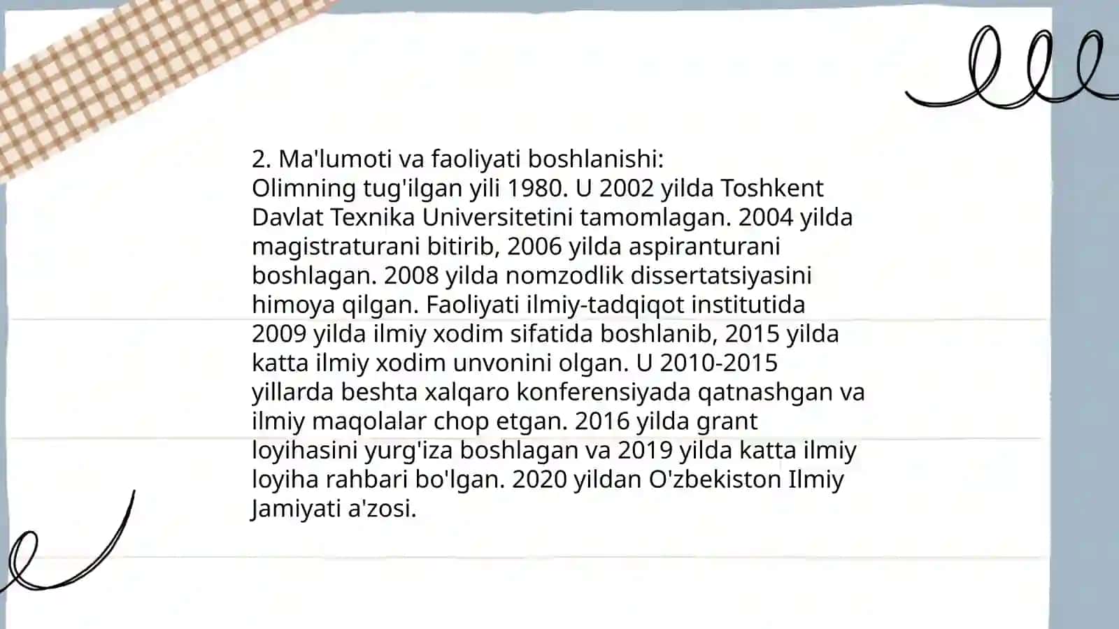 Avaz Rajabovning hayoti va ijodi 4