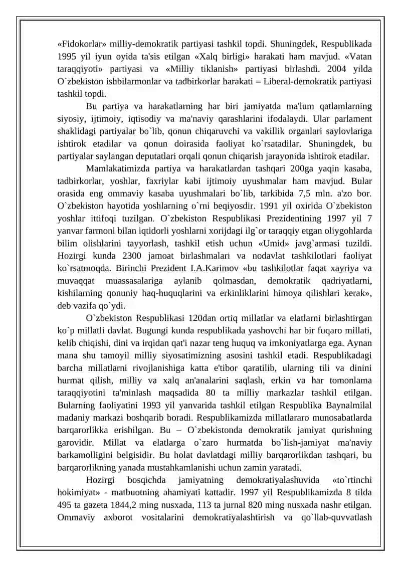 HUQUQ-TARTIBOT ORGANLARI VA SUD TIZIMIDAGI O`ZGARISHLAR. 4