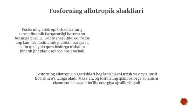 Allotropik shakl o'zgarishlari 4