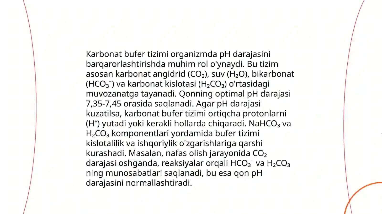 Qonning bufer tizimlari 4