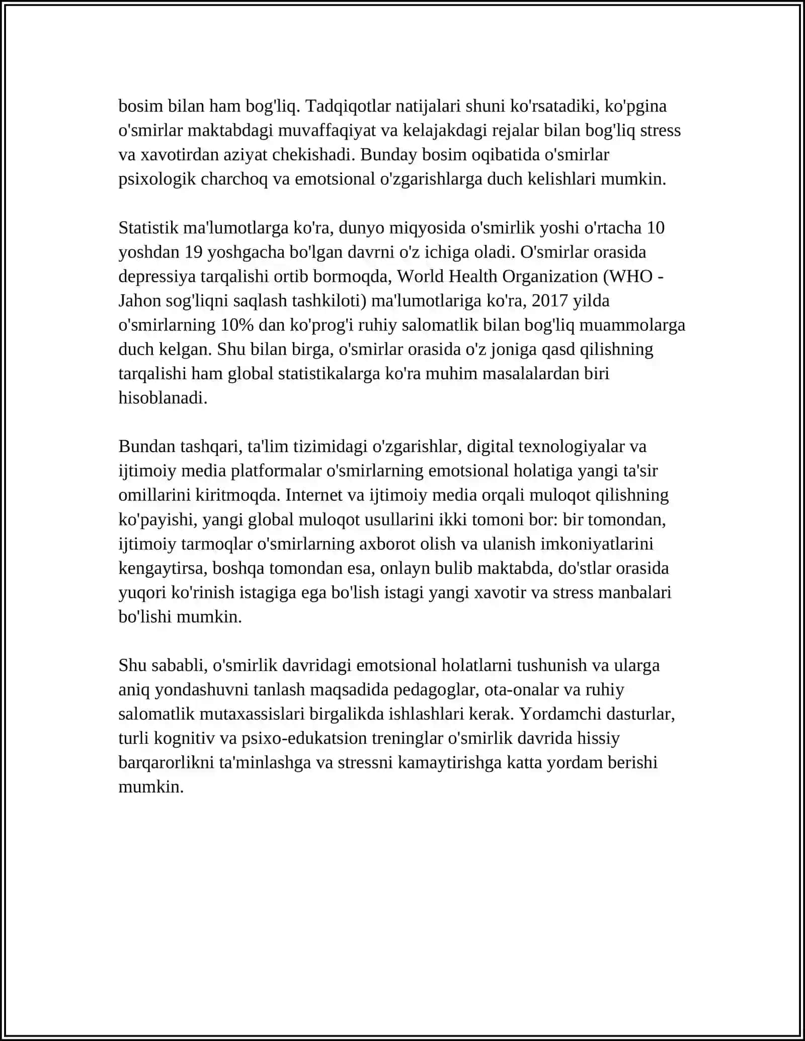 OʼSMIR QIZLAR PSIXOLOGIYASI 4