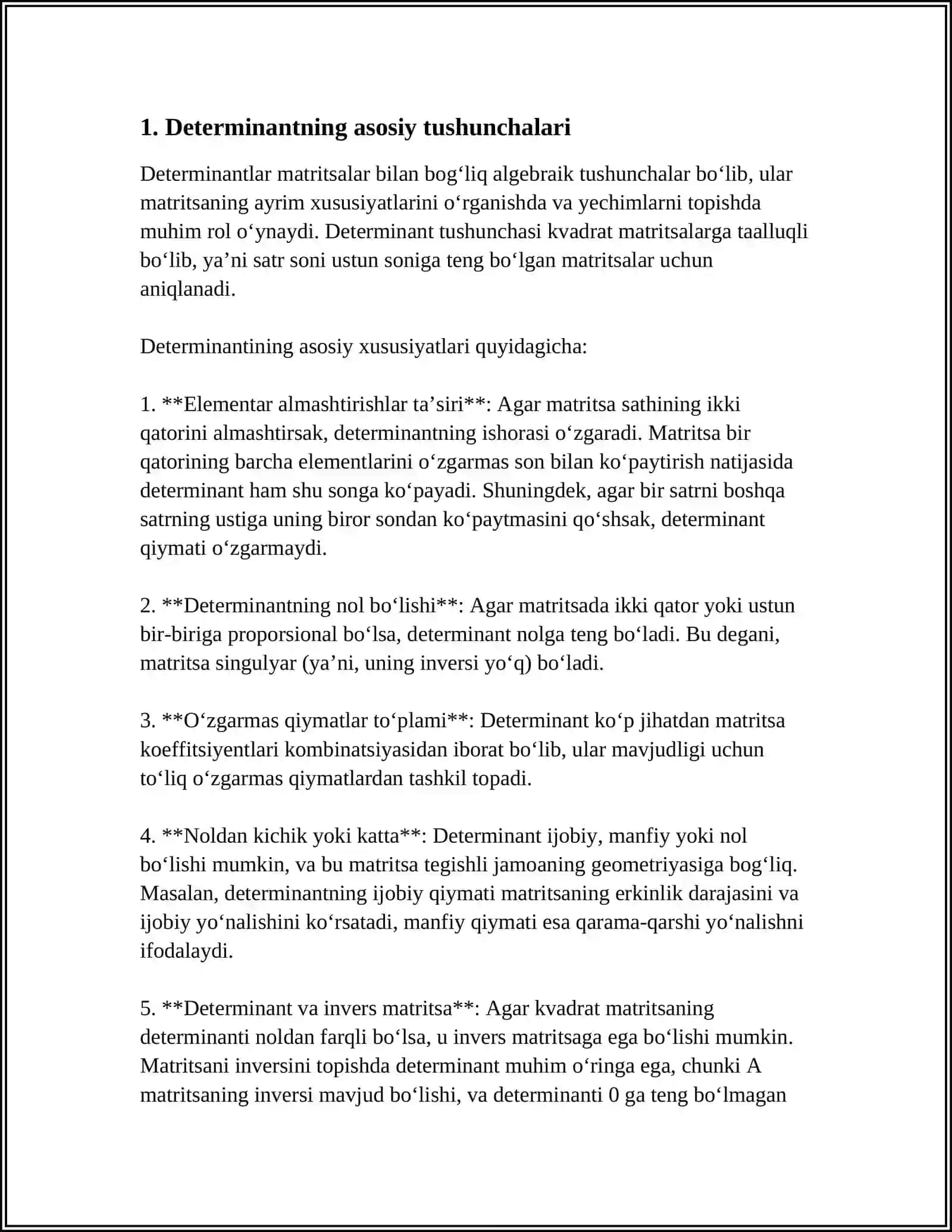TENOV TADBIRKORLIK VA PEDAGOGIKA INSTITUTI RAQAMLI IQTISODIYOT KAFEDRASI MUSTAQIL ISH 4