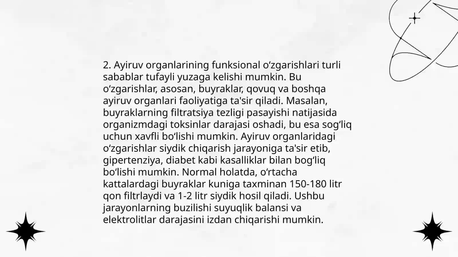 Ayiruv tizimining yoshga oid anatomiyasi 4