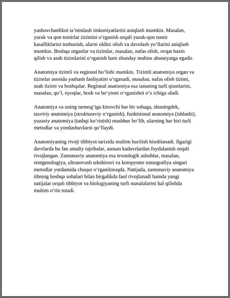 ANATOMIYAGA KIRISH 4