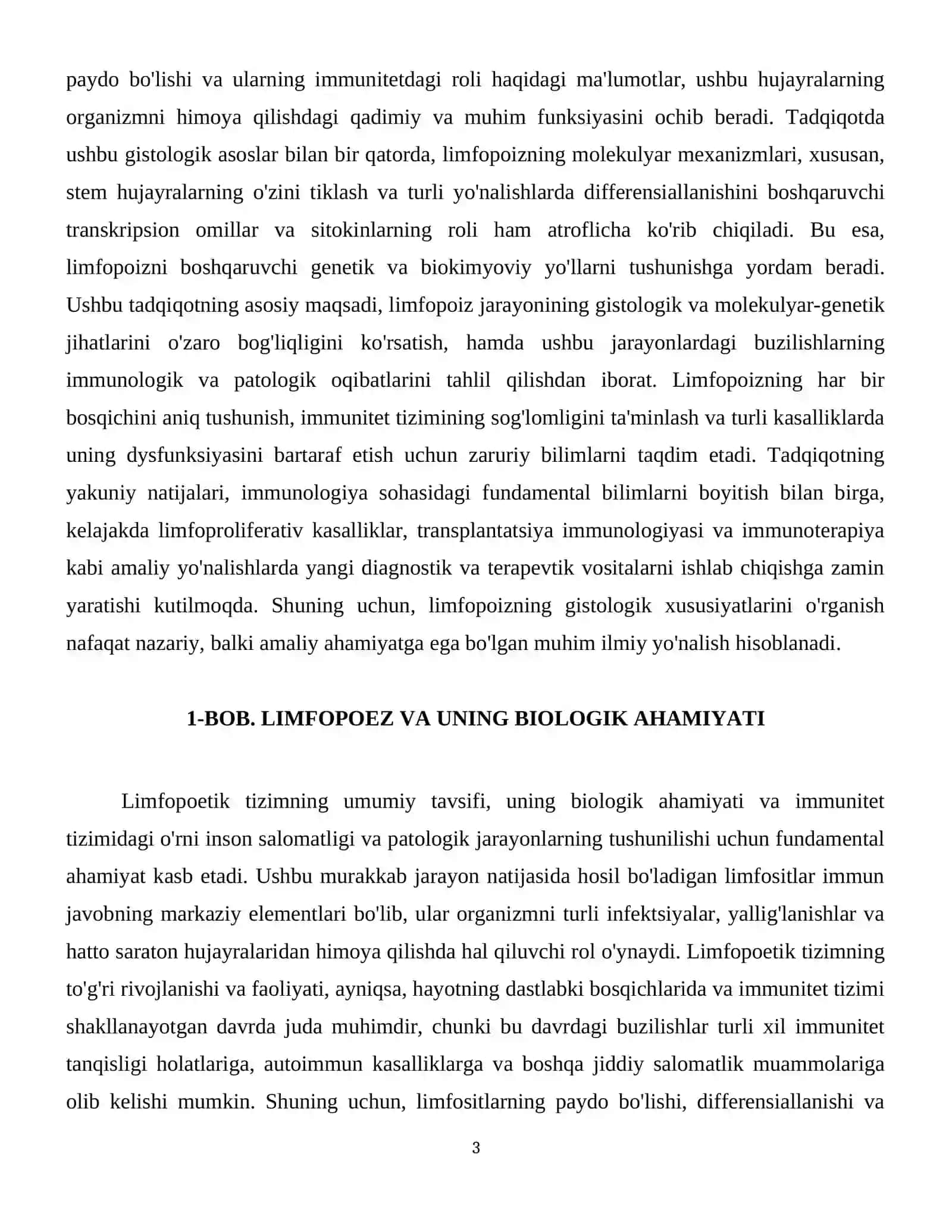 Limfositopoezning xususiyatlari 4