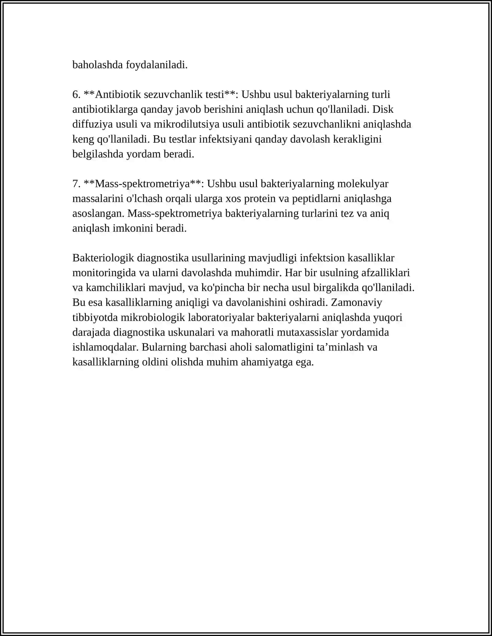 INFEKSION KASALLIKLARNI DIAGNOSTIKA USULLARI 4