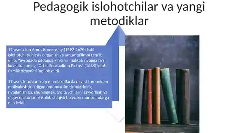 Tarbiya, maktab va pedagogik fikrlar rivoji 4