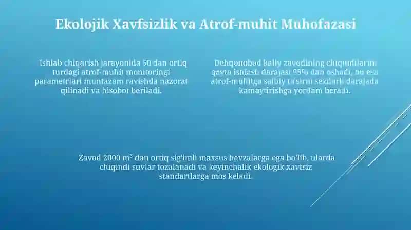 Dehqonobod kaliy zavodi 4