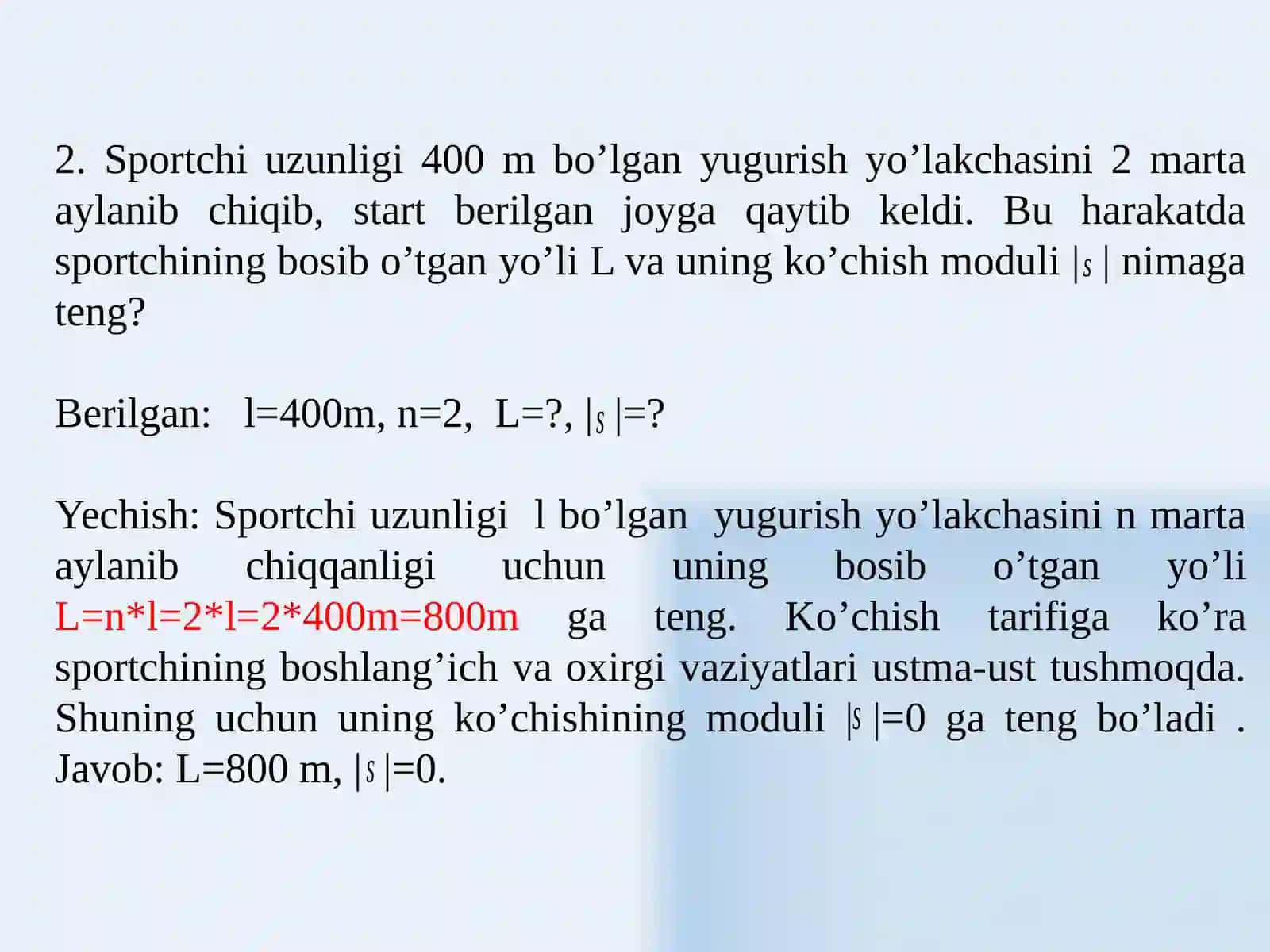 Kinematika va Dinamika 4