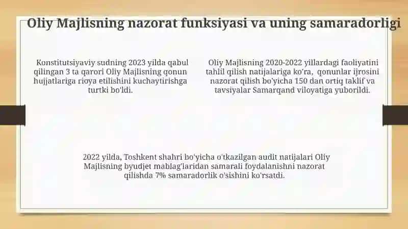 Oliy Majlisning Rol va Ahamiyati 4