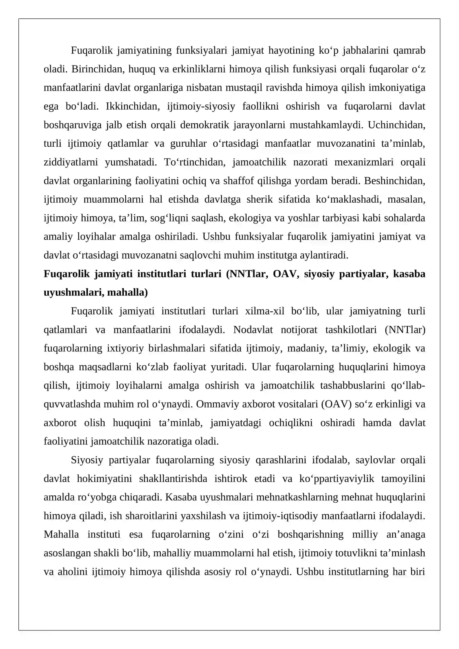 Fuqarolik jamiyati institutlari 4