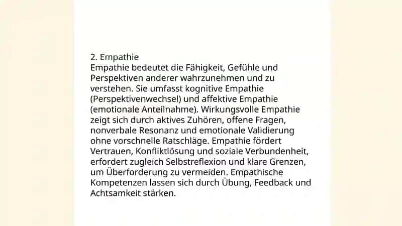 Zwischenmenschliches 4