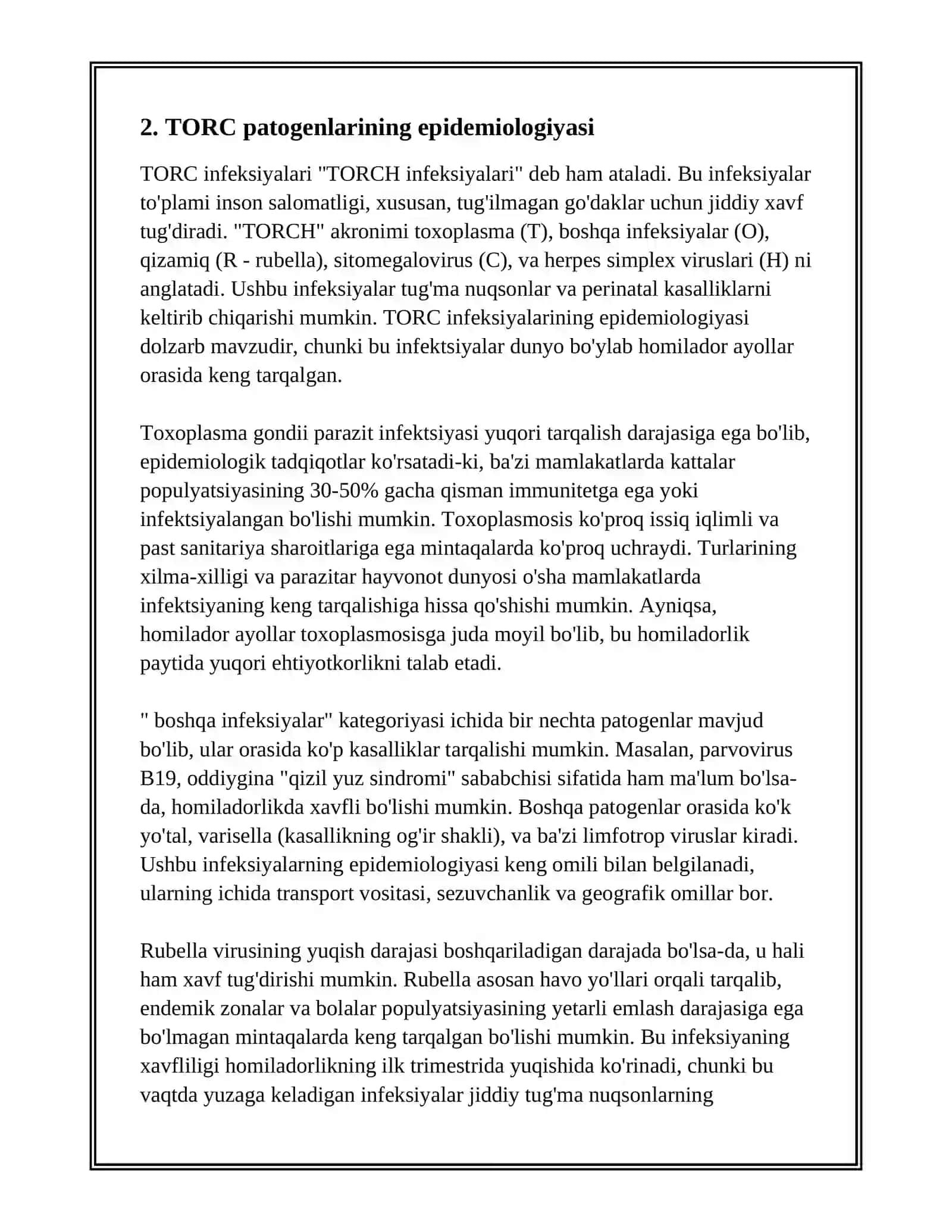 TORC INFEKSIYASI 4