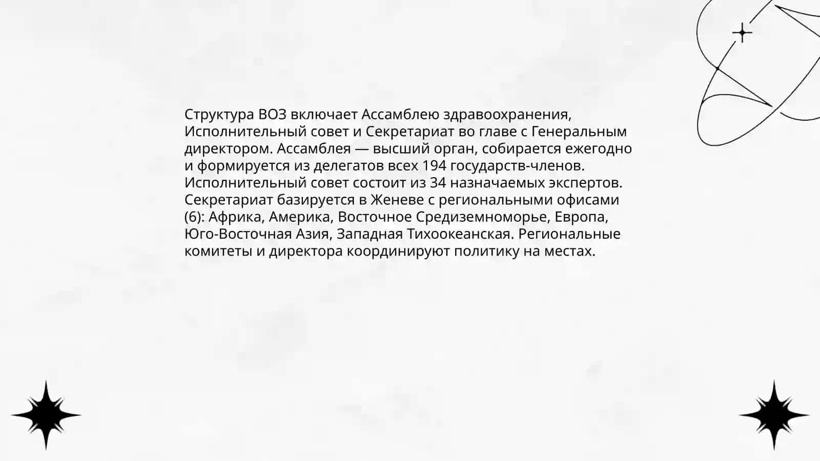Создание ВОЗ 4