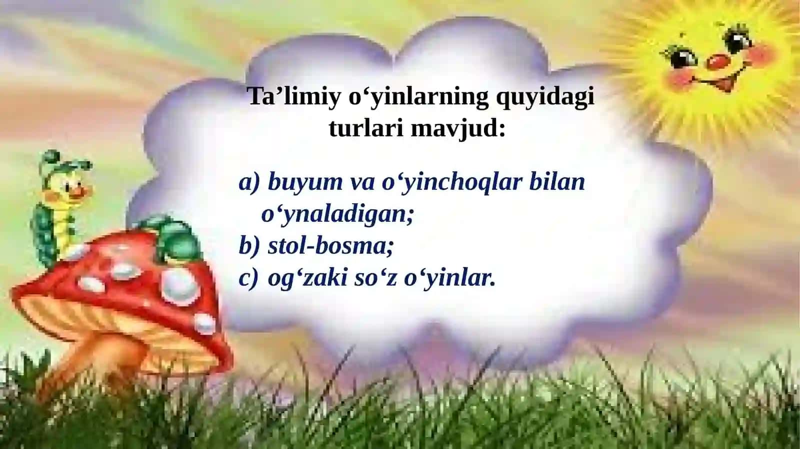 Bolalar lug'atini boyitish data o'limi yo'ynlar 4
