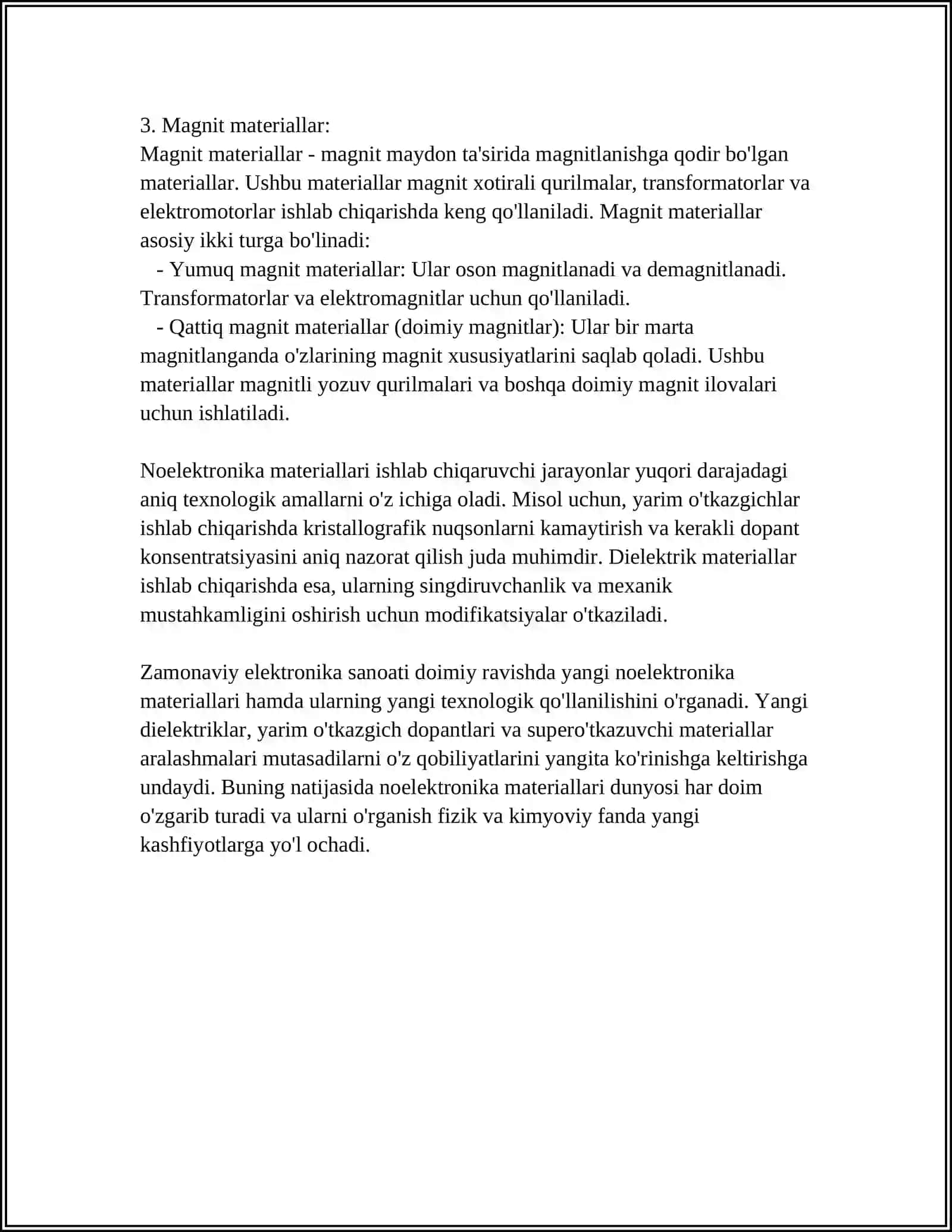 NOELEKTRONIKA MATERIALLARI 4
