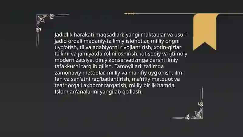 O'rta Osiyoda ilk uyg'onish 4