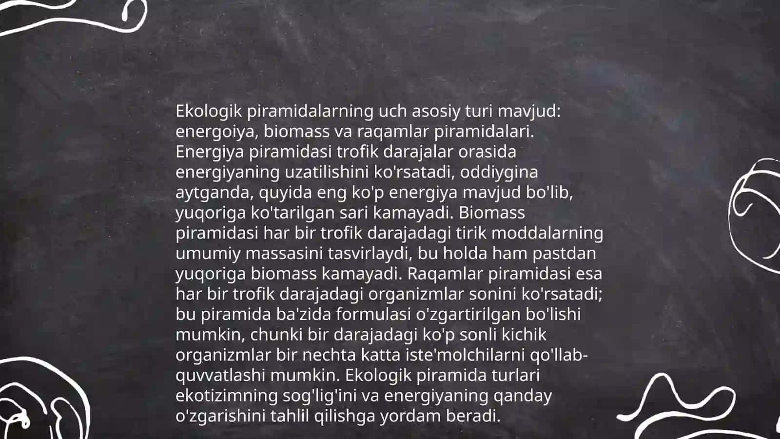 Oziq zanjir va ekologik piramida 4