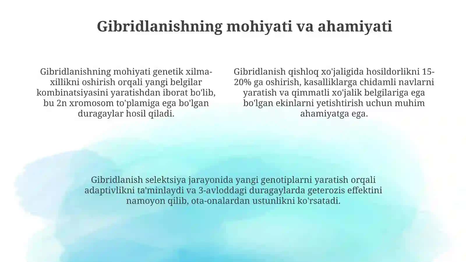 Gibridlanish va uning xillari 4