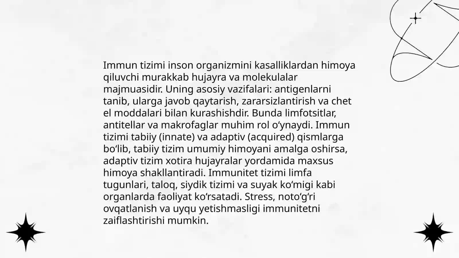 Immunitet haqida tushuncha 4