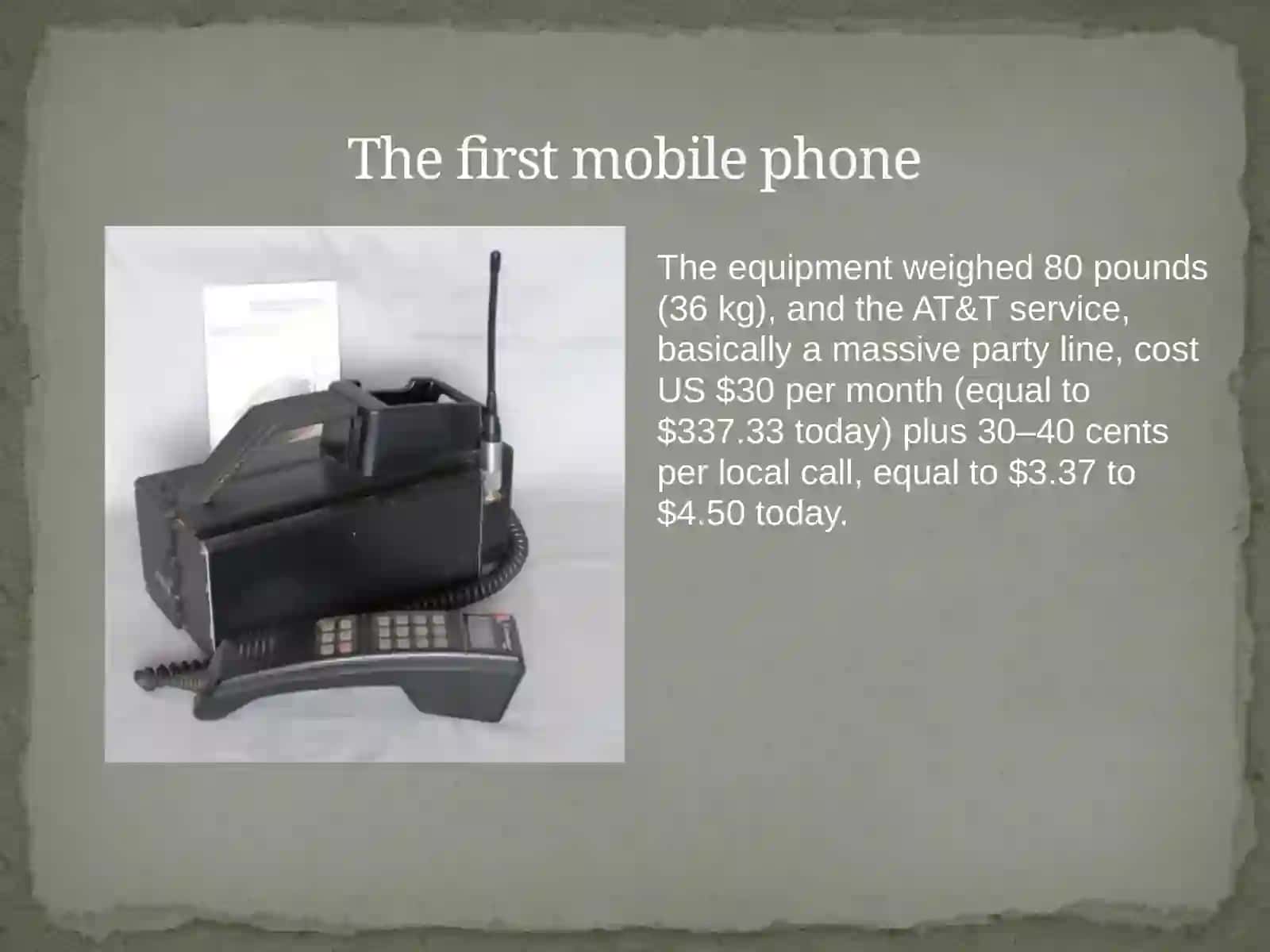 The History of Mobile Communication 4