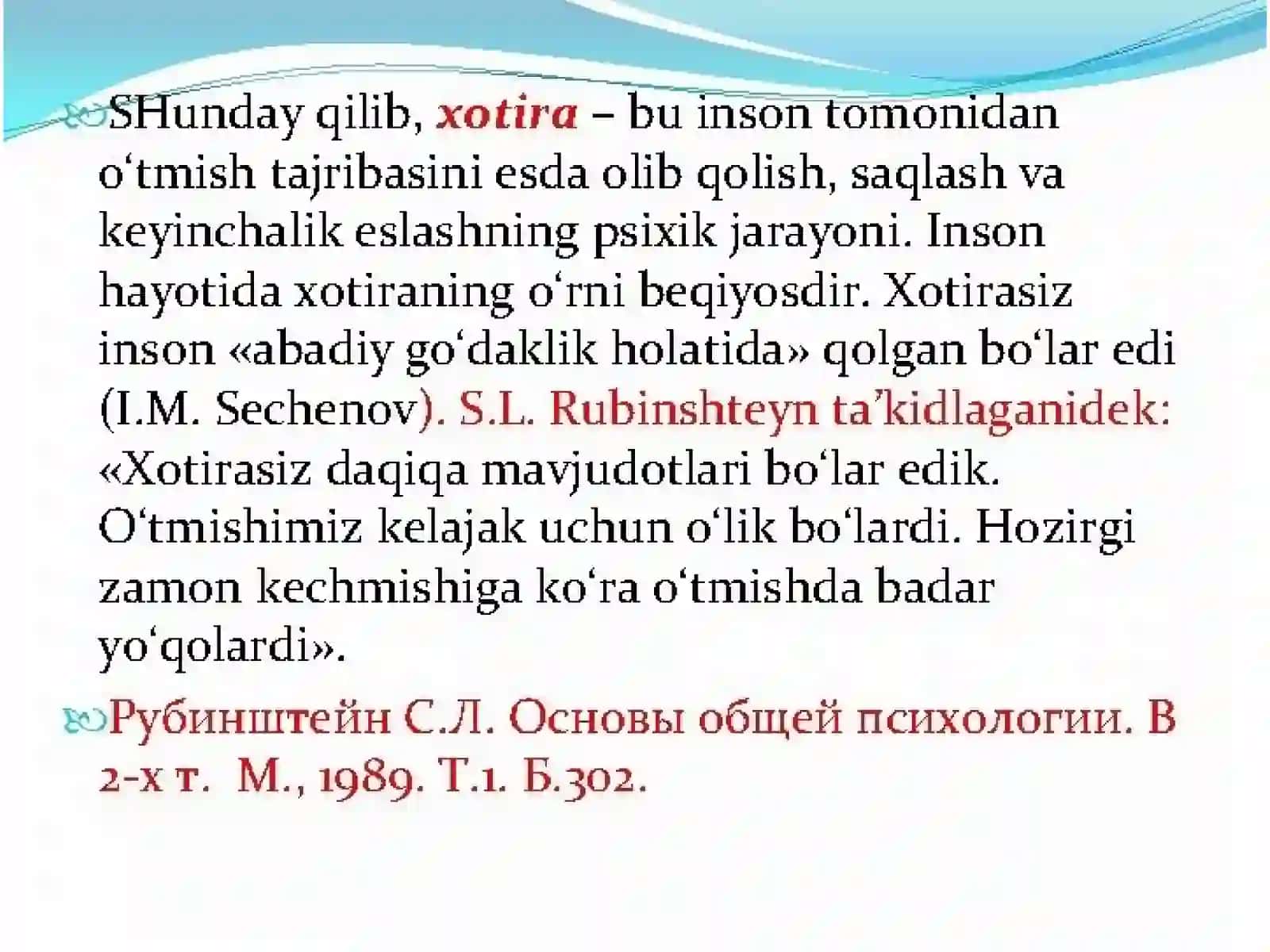 Slayd: Xotiraturlari va jazalary 4