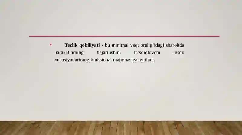 Tezkorlik Qobiliyatini Tarbiyalash 4