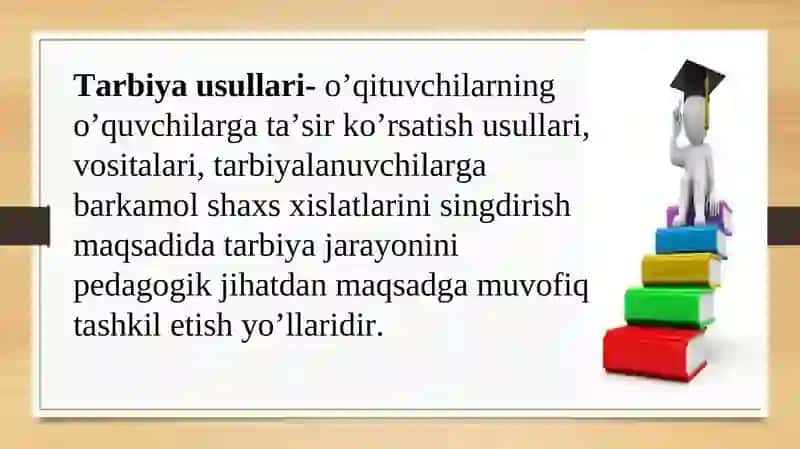 Tarbiya usullari va texnologiyalari 4