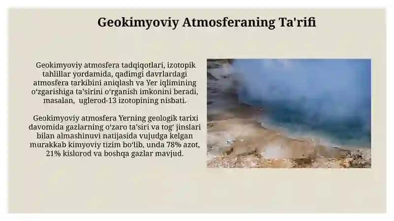 Atmosfera geokimyosi 4