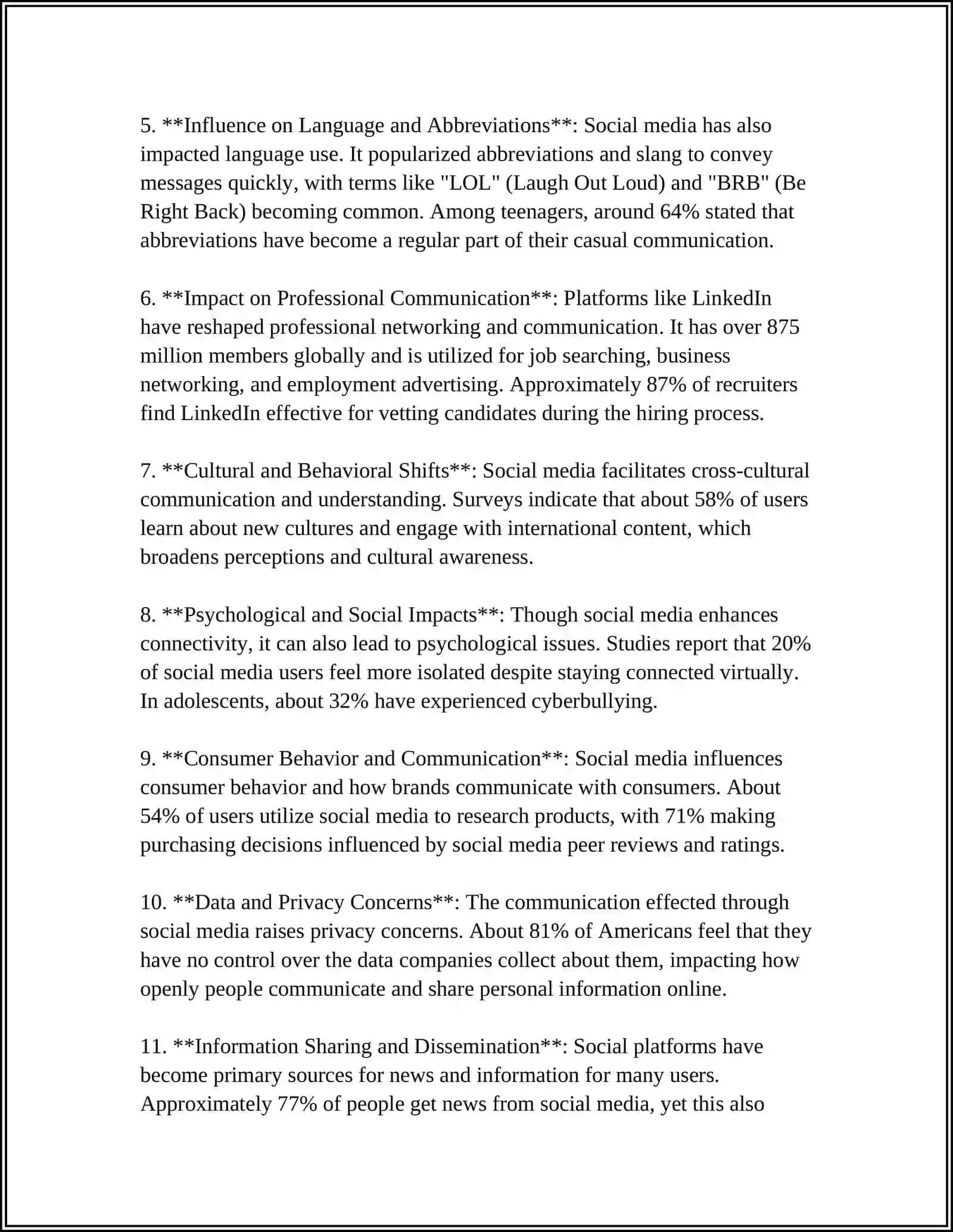 The Impact of Social Media on Communication 4