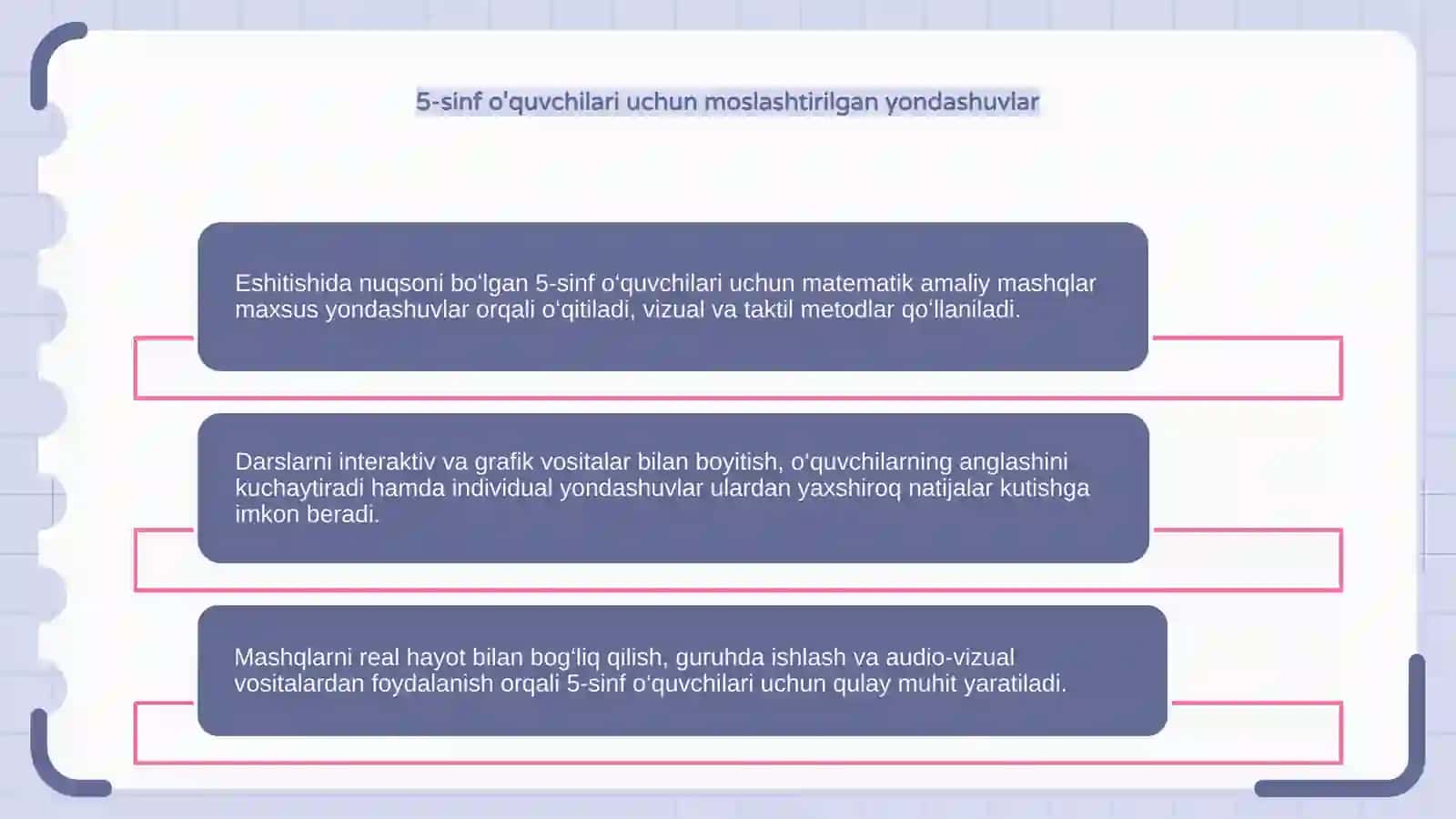 Matematik mashqlarni shakllantirish bo'yicha ish usullari 4