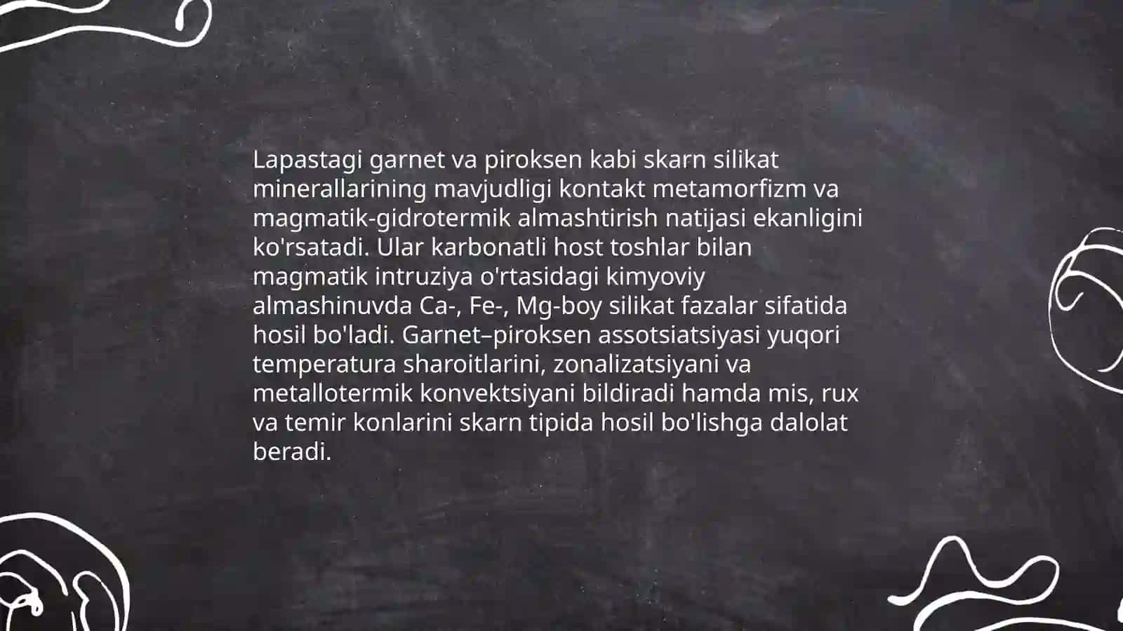 Nima sababdan Lapas kon skarn kon hisoblanadi 4