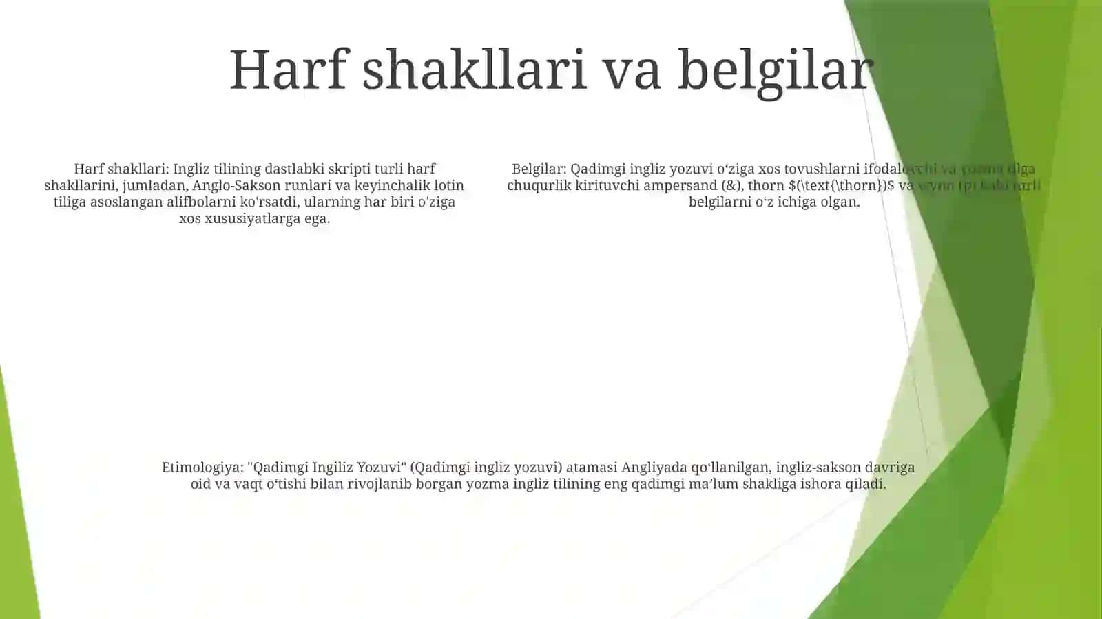 Qadimgi Ingiliz Yozuvi 4