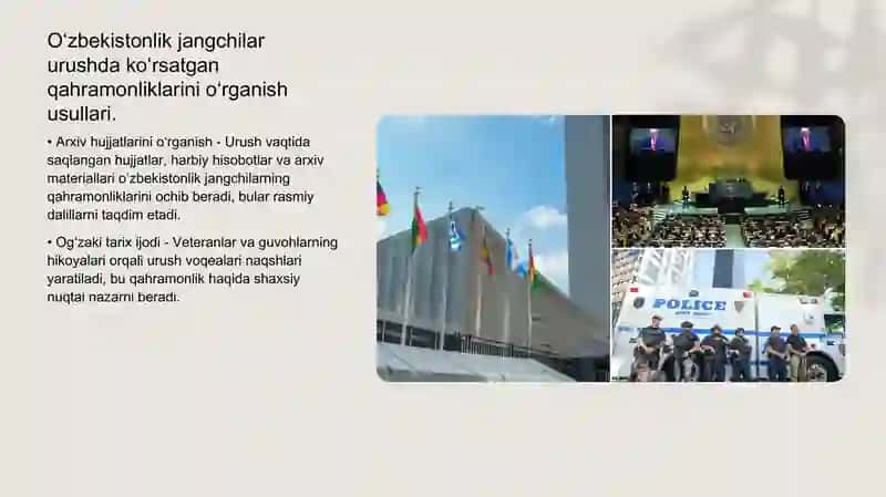 Ikkinchi jahon urushida O‘zbek jangchilarining ko‘rsatgan qahramonliklari 4