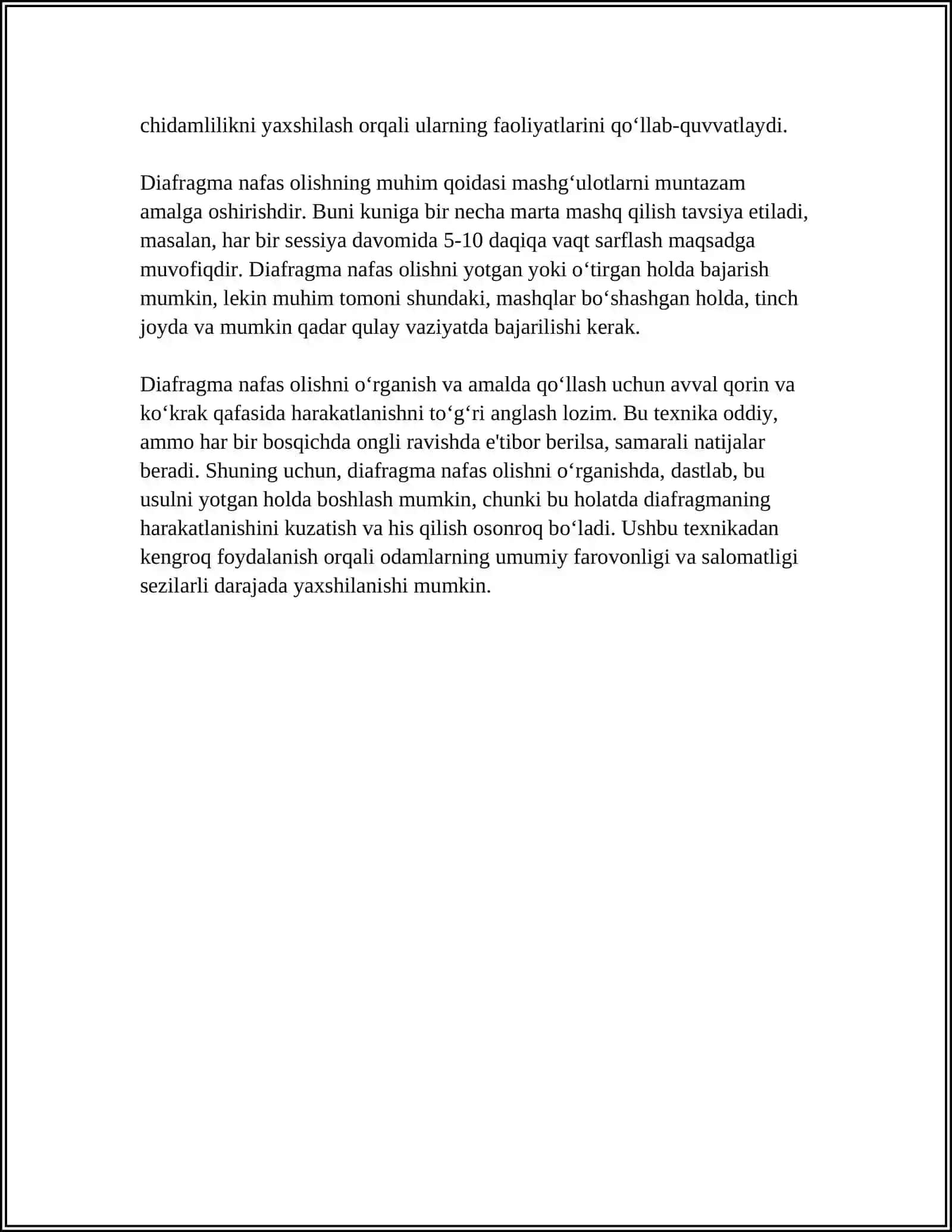 DAM OLISH TEXNIKASI 4