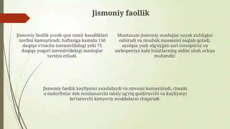 Soğlomturmushtarzi 4