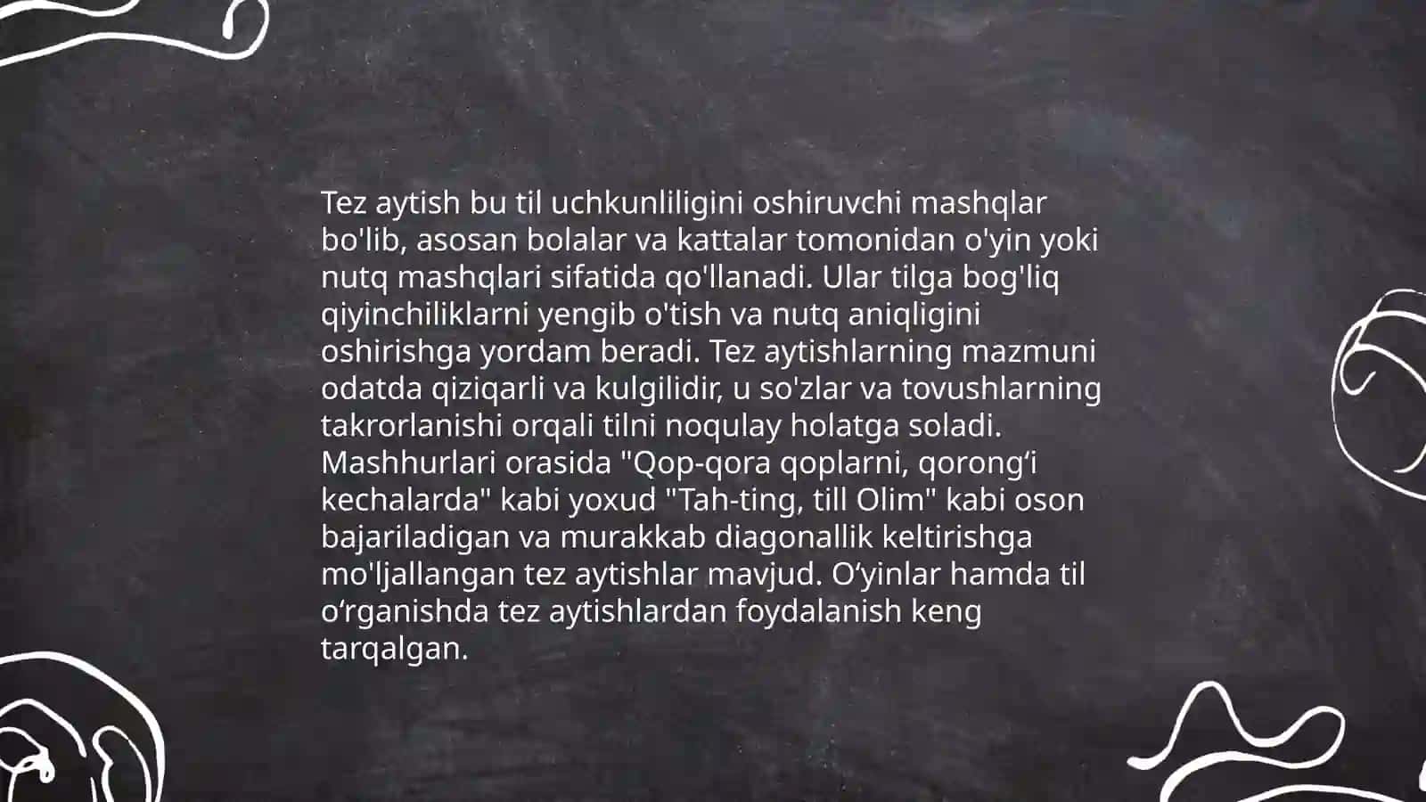 Tez aytish janri haqida taqdimot 4