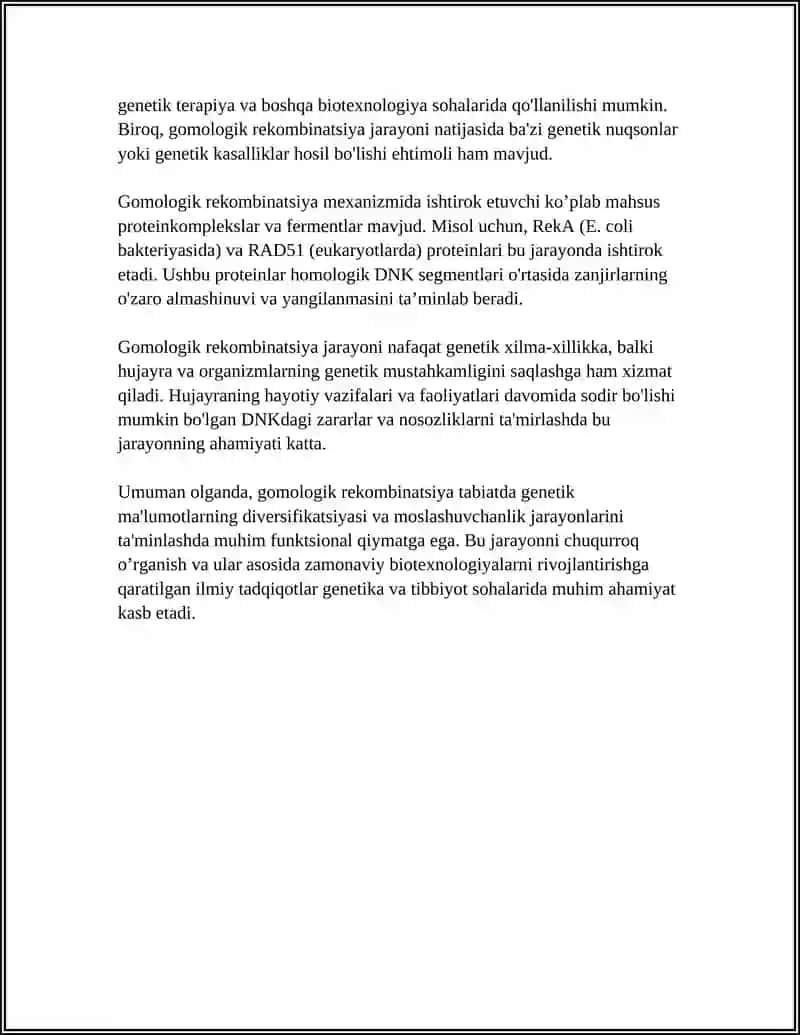 REKONBINATSIYA TURLARI 4